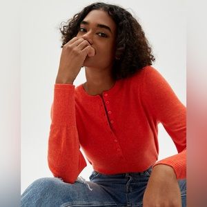 Everlane - Cashmere Henley - Size Small